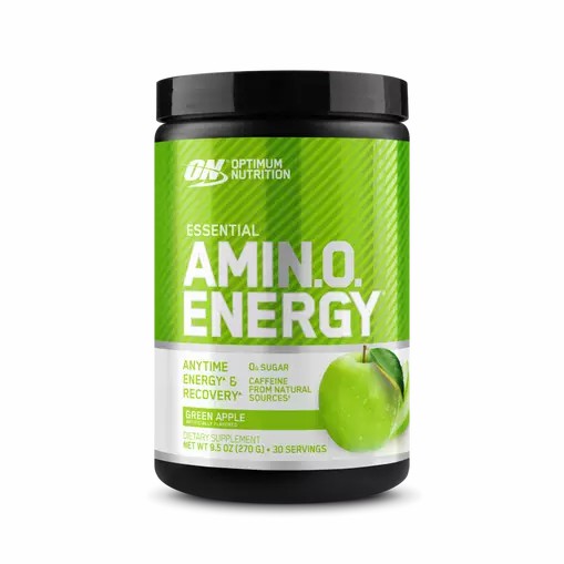 Optimum Nutrition ESSENTIAL AMIN.O. ENERGY® Green Apple 0.6 lb (30 Servings) Polska | 105387BGW