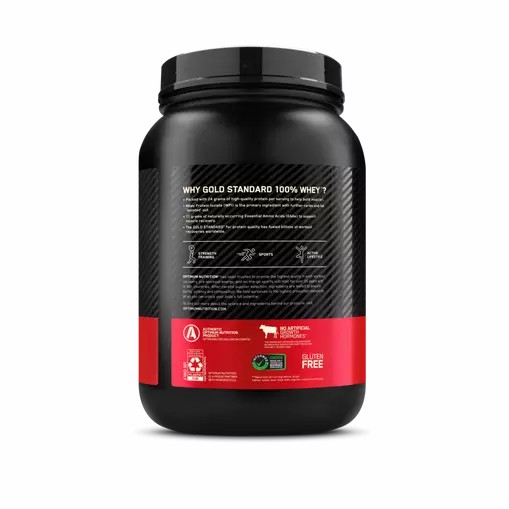 Optimum Nutrition GOLD STANDARD 100% WHEY™ Vanilla Ice Cream 2 lb (29 Servings) Polska | 195827QLX